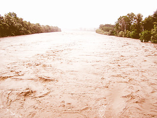 Image showing Retro looking Flood picture