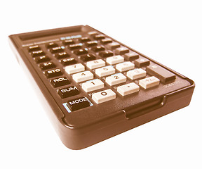Image showing  Calculator picture vintage