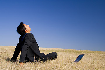 Image showing Making peace with nature