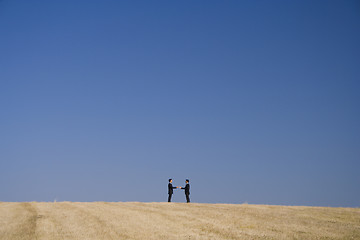 Image showing Making a deal with nature