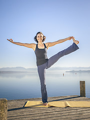 Image showing yoga woman