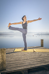 Image showing yoga woman