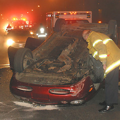 Image showing vehicle rollover