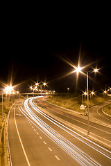 Image showing highway at night