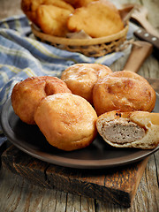 Image showing fried meat pies belyashi