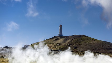 Image showing Lighthouse on the hill