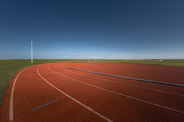 Image showing Running track outdoors