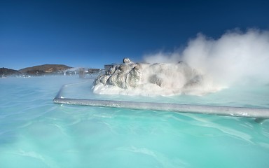 Image showing Blue lagoon Iceland