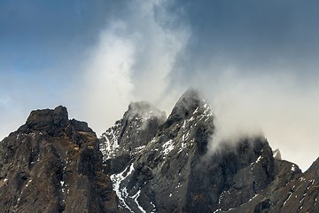 Image showing Scenic mountain landscape shot