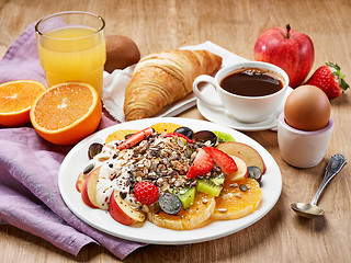 Image showing helthy breakfast ingredients