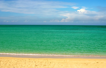 Image showing Sky, sea & clouds