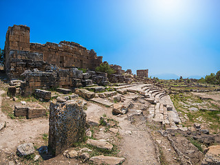 Image showing photo of ancient city Hierapolis