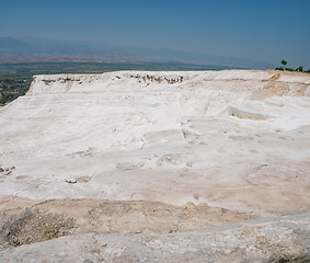 Image showing Panoramic view of Pammukale