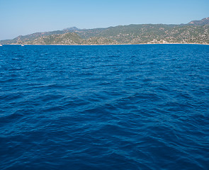 Image showing ancient city on the Kekova