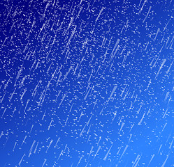 Image showing Rainy sky vector illustration 