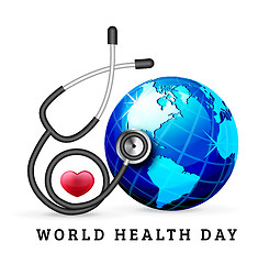 Image showing World Heart Day Background