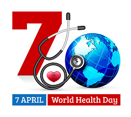 Image showing World Heart Day Background