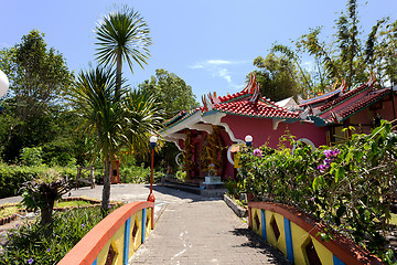 Image showing Pagoda Ekayana, Tomohon, Sulawesi Utara