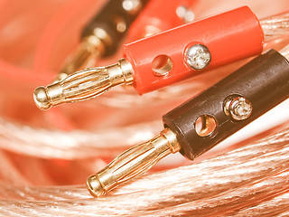 Image showing  Audio cable vintage