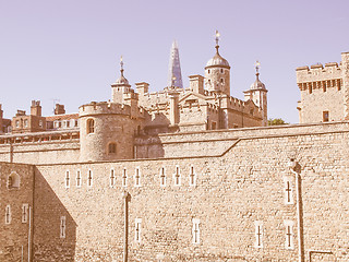 Image showing Tower of London vintage