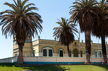 Image showing colonial German architecture in Swakopmund