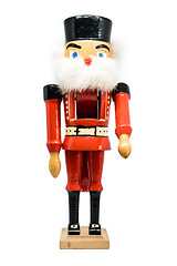 Image showing Traditional Nutcracker on white