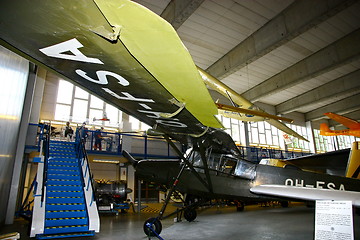 Image showing Interior view of The Aviation Museum