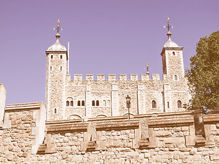 Image showing Tower of London vintage