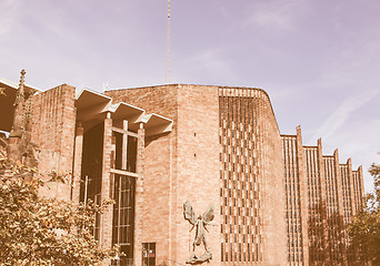 Image showing Coventry Cathedral vintage