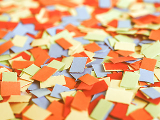 Image showing  Confetti vintage