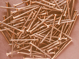 Image showing  Wood screw vintage