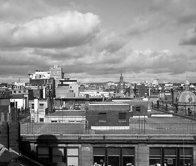 Image showing Black and white Glasgow picture