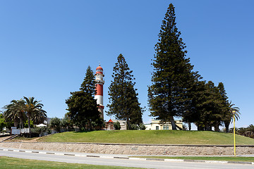 Image showing colonial German architecture in Swakopmund