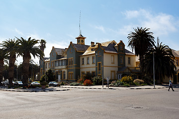 Image showing colonial German architecture in Swakopmund