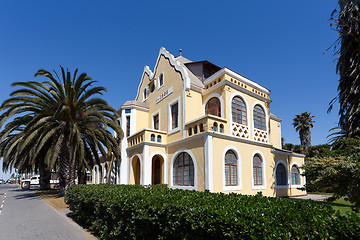 Image showing colonial German architecture in Swakopmund