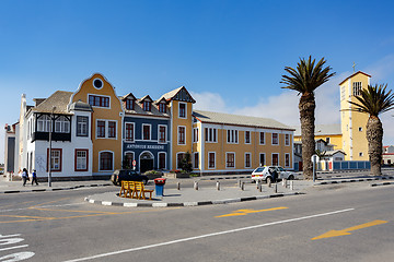 Image showing colonial German architecture in Swakopmund