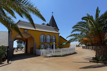 Image showing colonial German architecture in Swakopmund