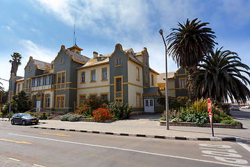 Image showing colonial German architecture in Swakopmund