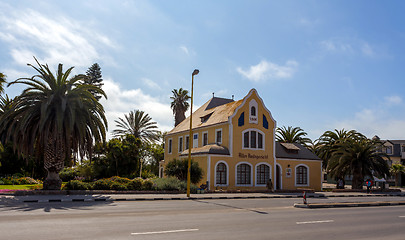 Image showing colonial German architecture in Swakopmund