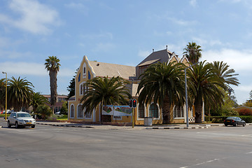 Image showing colonial German architecture in Swakopmund