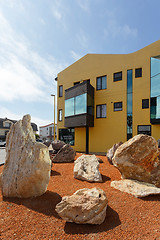 Image showing colonial German architecture in Swakopmund