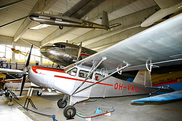 Image showing Interior view of The Aviation Museum