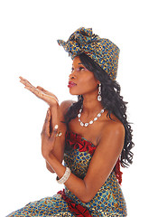 Image showing Pretty African American woman.