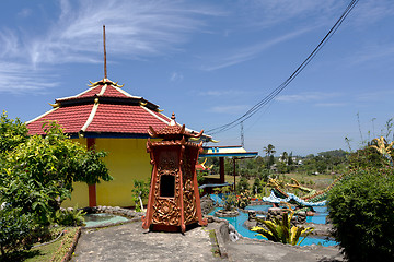 Image showing Pagoda Ekayana, Tomohon, Sulawesi Utara