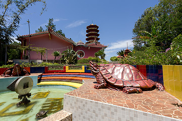 Image showing Pagoda Ekayana, Tomohon, Sulawesi Utara