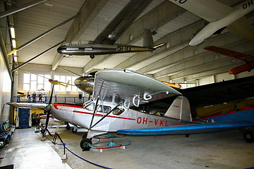 Image showing Interior view of The Aviation Museum