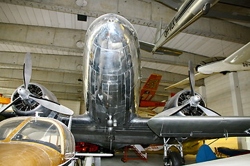 Image showing Interior view of The Aviation Museum