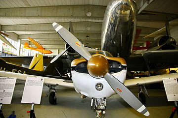 Image showing Interior view of The Aviation Museum