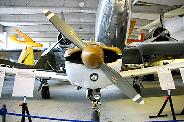 Image showing Interior view of The Aviation Museum