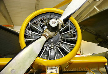 Image showing Interior view of The Aviation Museum